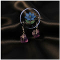 Amethyst earrings