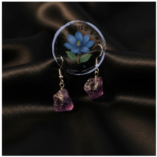 Amethyst earrings