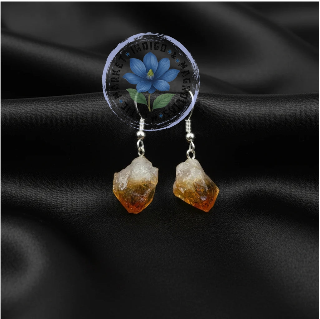Citrine earrings
