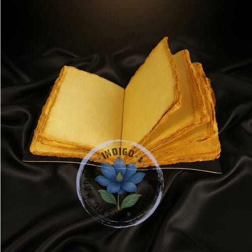Dark Sun and Moon embossed journal